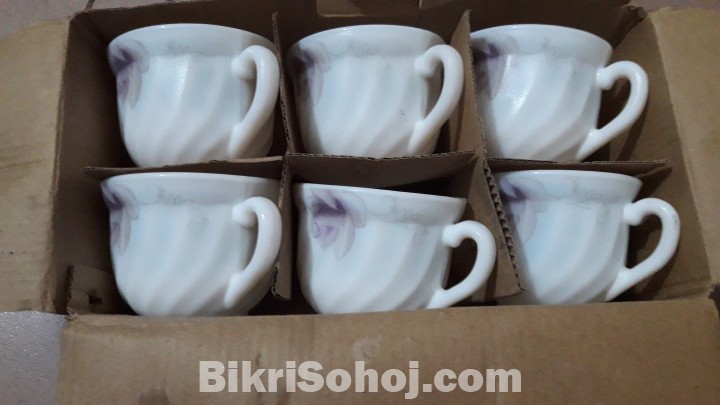 Coffee Cups with plates